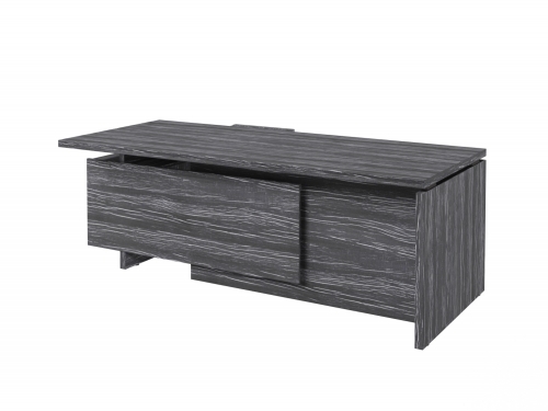 Стол с опорной тумбой FB-121R.DD Древесина Графит Стол с опорной тумбой FB-121R.DD Древесина Графит