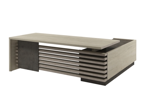 Стол для руководителя с опорной тумбой Z-222л.0000 (L) Стол для руководителя с опорной тумбой Z-222л.0000 (L)