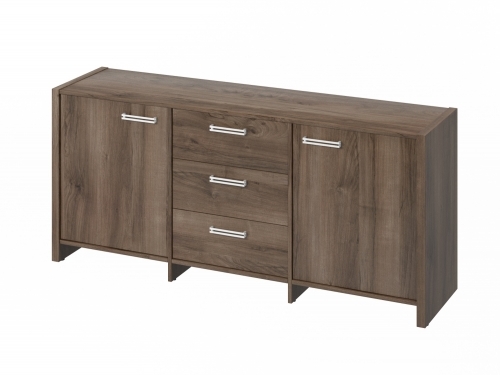 Тумба трехсекционная FI-13-01.D. Орех Пацифик Табак Тумба трехсекционная FI-13-01.D. Орех Пацифик Табак