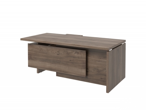 Стол с опорной тумбой FI-119R.DD Орех Пацифик Табак Стол с опорной тумбой FI-119R.DD Орех Пацифик Табак