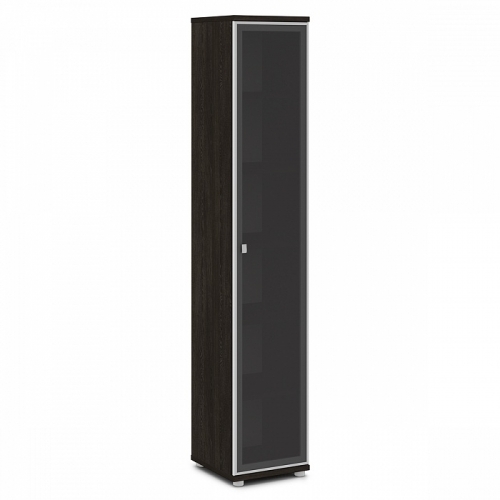 Шкаф со стеклом в алюминиевом профиле V-506 фото 3 Шкаф со стеклом в алюминиевом профиле V-506 фото 3