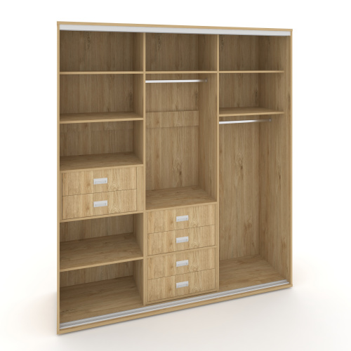 Корпус 3-х секционного шкафа высокого L=2069мм Maris SH.K3-4.1 K6 фото 3