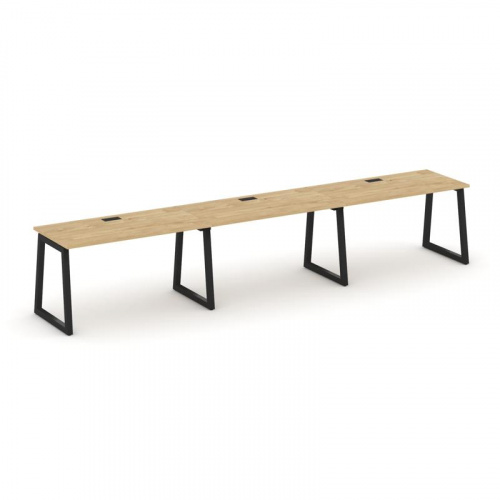 Style Project Рабочая станция 1 сторон. SN-5T1.ORS-031 Акация Лорка/Металл Антрацит/Заглушка Пластик Style Project Рабочая станция 1 сторон. SN-5T1.ORS-031 Акация Лорка/Металл Антрацит/Заглушка Пластик