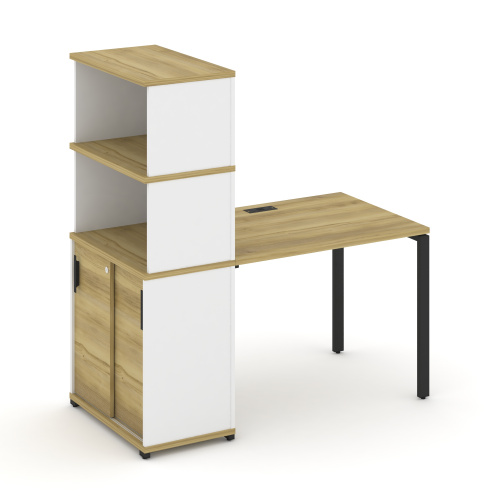 Стол офисный с опорным шкафом-купе Concept CN.SP-241