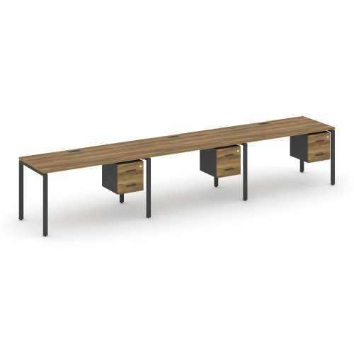 Бенч-система на 3 места с подвесными тумбами Concept CN.ORS-135 Бенч-система на 3 места с подвесными тумбами Concept CN.ORS-135