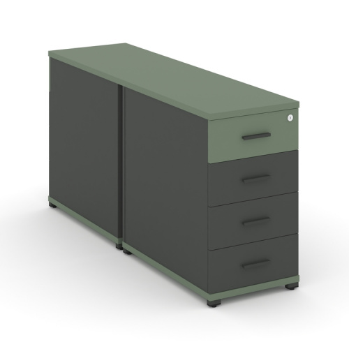 Тумба двухсторонняя опорная/приставная Concept CN.DTGO-002 фото 2 Тумба двухсторонняя опорная/приставная Concept CN.DTGO-002 фото 2