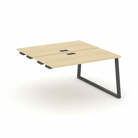 Style Project Стол-приставка к опор. элем. SN-6T1.DPRS-004 Акация Лорка/Металл Антрацит/Заглушка Пла