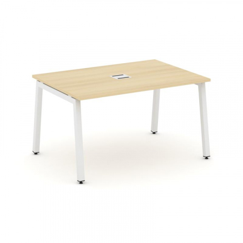 Style Project Стол переговорный SN-5A.SPRG-001 Акация Лорка/Металл Белый 980*980*750 фото 28