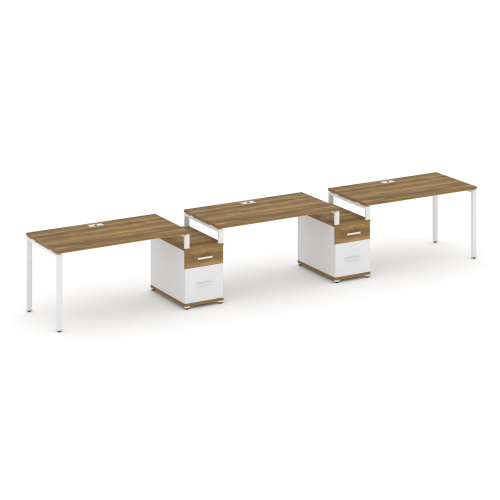 Бенч-система на 3 места с 2 опорными тумбами Concept CN.ORS-331 фото 8 Бенч-система на 3 места с 2 опорными тумбами Concept CN.ORS-331 фото 8