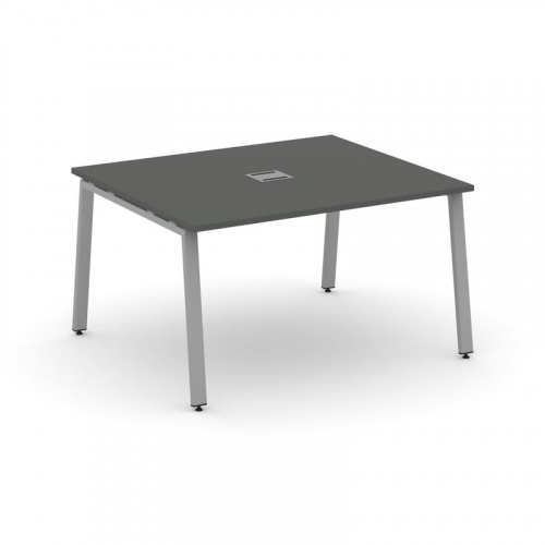 Style Project Стол переговорный SN-6A.SPRG-033 Акация Лорка/Металл Белый 1380*1180*750 фото 14