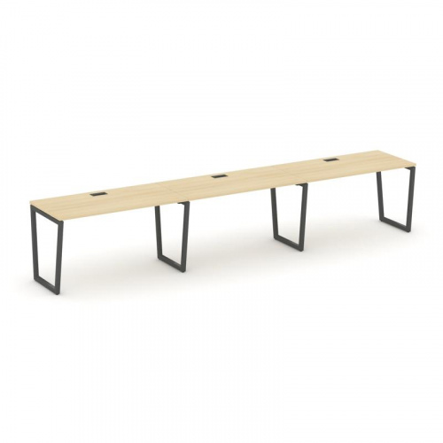 Style Project Рабочая станция 1 сторон. SN-4T2.ORS-041 Акация Лорка/Металл Антрацит/Заглушка Пластик фото 28