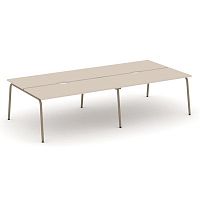 Бенч-система на 4 места Estetica ES.D.RS-4.4-VK