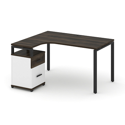 Стол эргономичный с опорной тумбой Concept CN.SA-306(L)