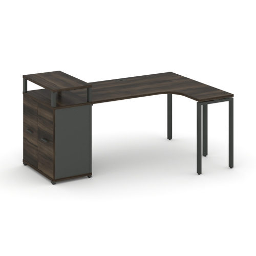 Стол эргономичный с опорным распашным шкафом Concept CN.SA-212(R) Стол эргономичный с опорным распашным шкафом Concept CN.SA-212(R)