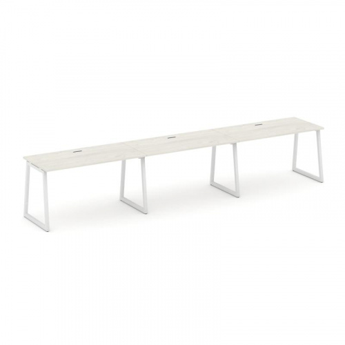 Style Project Рабочая станция 1 сторон. SN-4T1.ORS-041 Акация Лорка/Металл Антрацит/Заглушка Пластик фото 18