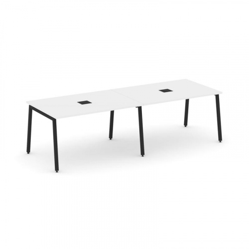 Style Project Стол переговорный SN-4A.SPRG-014 Белый/Металл Антрацит 3160*980*750 фото 6 Style Project Стол переговорный SN-4A.SPRG-014 Белый/Металл Антрацит 3160*980*750 фото 6