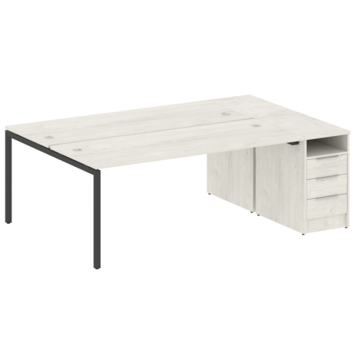 Бенч-система с тумбой на П-обр. м/к Metal System Quattro 40БП.РС-СТП-2.5 фото 8