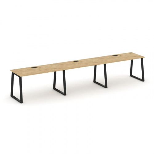 Style Project Рабочая станция 1 сторон. SN-6T1.ORS-034 Акация Лорка/Металл Антрацит/Заглушка Пластик Style Project Рабочая станция 1 сторон. SN-6T1.ORS-034 Акация Лорка/Металл Антрацит/Заглушка Пластик