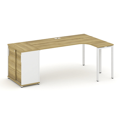 Стол эргономичный с опорным шкафом-купе Concept CN.SA-218(R)