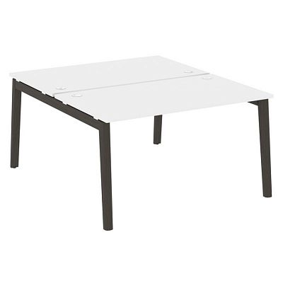 Onix Wood Рабочая станция OW.D.RS-2.3.8 Белый Бриллиант/Дуб Темный/Металл Антрацит 1380*1635*750