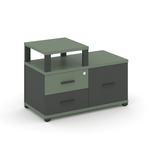 Тумба приставная с 2 ящиками Concept CN.TSP-005 A Тумба приставная с 2 ящиками Concept CN.TSP-005 A