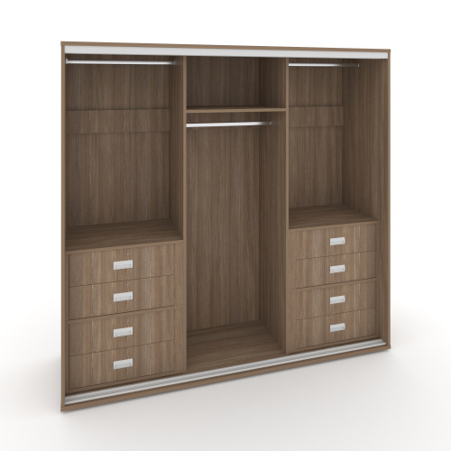 Корпус 3-х секционного шкафа низкого L=2519мм Maris SH.K3-7.2 K5 фото 2