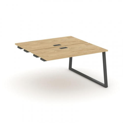 Style Project Стол-приставка к опор. элем. SN-6T1.DPRS-003 Акация Лорка/Металл Антрацит/Заглушка Пла фото 22