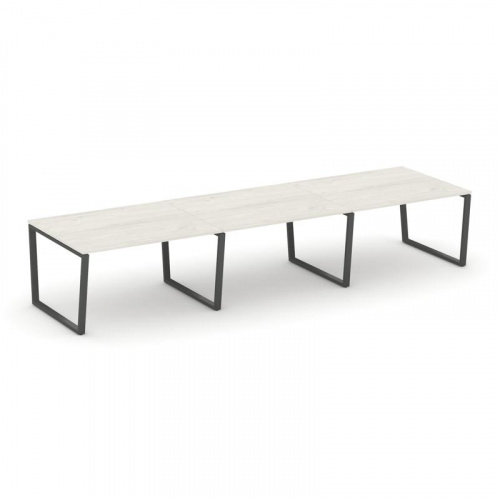 Style Project Стол переговорный SN-6T2.SPRG-052.3 Акация Лорка/Металл Антрацит 3540*1180*750 фото 24
