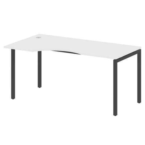 Стол криволинейный левый на П-обр. м/к Metal System Quattro 40БП.СА-1 (L) фото 14 Стол криволинейный левый на П-обр. м/к Metal System Quattro 40БП.СА-1 (L) фото 14