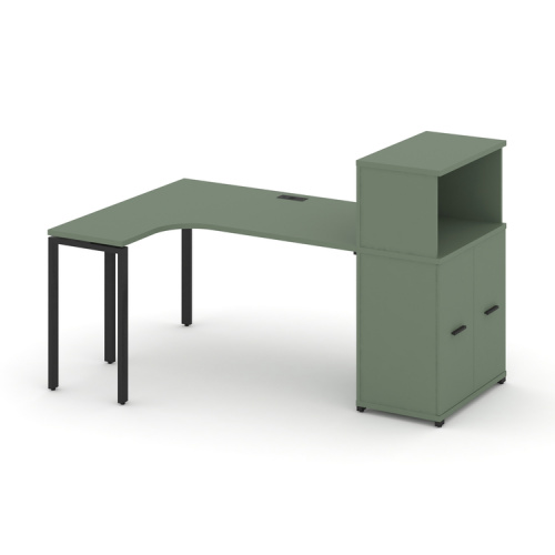 Стол эргономичный с опорным распашным шкафом Concept CN.SA-213(L) Стол эргономичный с опорным распашным шкафом Concept CN.SA-213(L)
