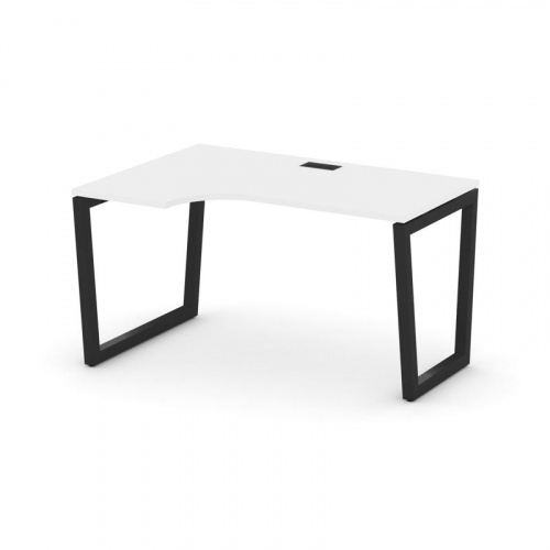 Style Project Стол рабочий эргоном. SN-5T2.SPA-021(L) Акация Лорка/Металл Антрацит/Заглушка Пластик фото 9