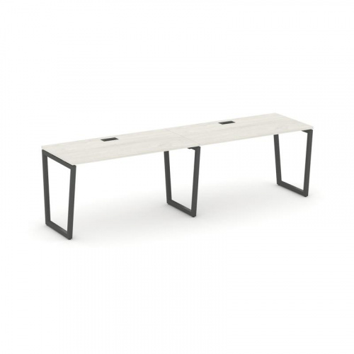 Style Project Рабочая станция 1 сторон. SN-4T2.ORS-012 Акация Лорка/Металл Антрацит/Заглушка Пластик фото 24