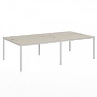 Бенч-система на 4 рабочих места, на металлокаркасе Lite VL-51