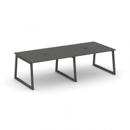 Style Project Стол переговорный SN-5T1.SPRG-043 Акация Лорка/Металл Антрацит/Заглушка Металл Антраци фото 27