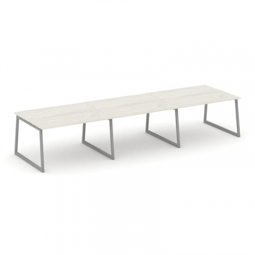 Style Project Стол переговорный SN-4T1.SPRG-052.3 Акация Лорка/Металл Антрацит 3540*1180*750 фото 12 Style Project Стол переговорный SN-4T1.SPRG-052.3 Акация Лорка/Металл Антрацит 3540*1180*750 фото 12