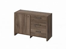 Тумба двухсекционная FB-12-01.D. Орех Пацифик Табак