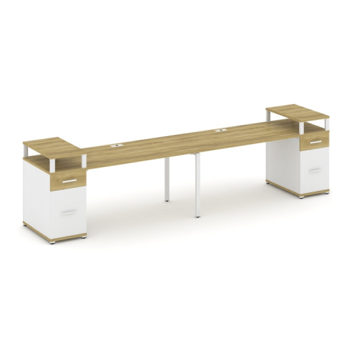 Бенч-система на 2 места с 2 опорными тумбами Concept CN.ORS-431 фото 11