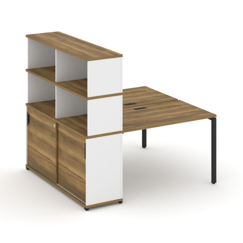 Бенч-система с опорным шкафом-купе с надставкой Concept CN.DRS-242 фото 7 Бенч-система с опорным шкафом-купе с надставкой Concept CN.DRS-242 фото 7