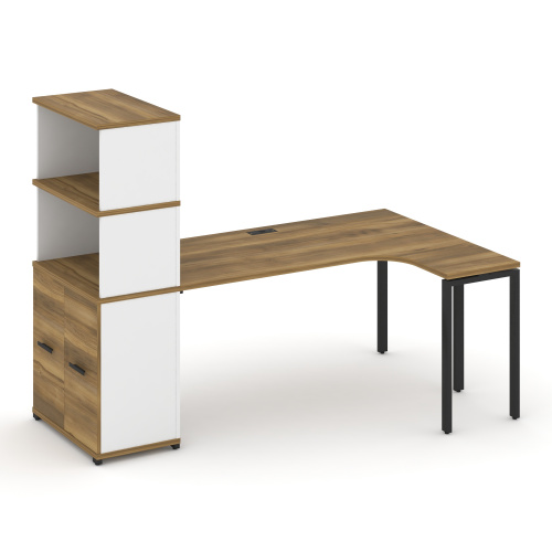 Стол эргономичный с опорным распашным шкафом Concept CN.SA-216(R) Стол эргономичный с опорным распашным шкафом Concept CN.SA-216(R)