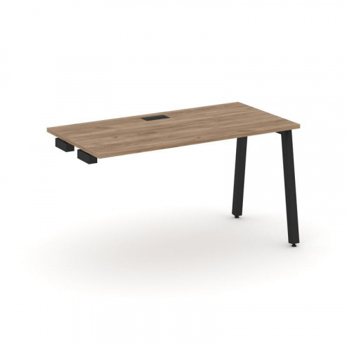 Style Project Стол-приставка к опор. элем. SN-5A.OPRS-014 Дуб Наварра/Металл Белый 1580*700*750 фото 10