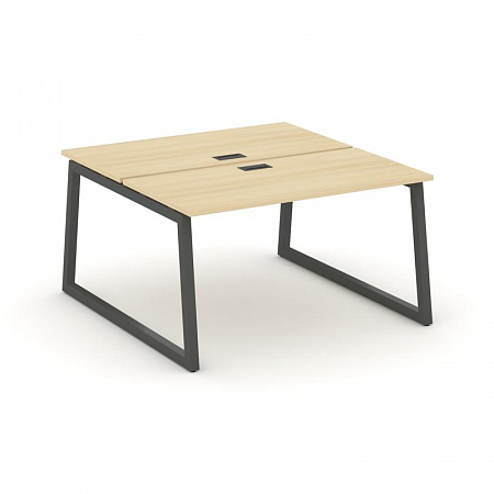 Style Project Рабочая станция 2-х сторон. SN-5T1.DRS-012 Акация Лорка/Металл Антрацит/Заглушка Пласт