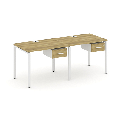 Бенч-система на 2 места с подвесными тумбами Concept CN.ORS-109