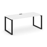 Style Project Direct Стол письменный SN-6O.SR-015.M Белый/Металл Черный/Заглушка Металл Черный 1780*