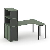 Стол эргономичный с опорным шкафом-купе Concept CN.SA-221(R)