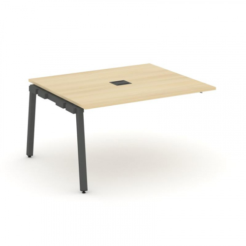 Style Project Проходной наб. элем. перег. стола SN-5A.NSPRG-033 Дуб Табак/Металл Белый 1380*1180*750 фото 27