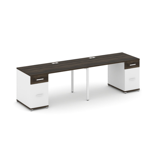 Бенч-система на 2 места с 2 опорными тумбами Concept CN.ORS-413 фото 10 Бенч-система на 2 места с 2 опорными тумбами Concept CN.ORS-413 фото 10