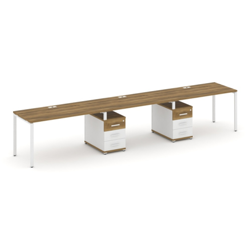 Бенч-система на 3 места с 2 опорными тумбами Concept CN.ORS-335 фото 8 Бенч-система на 3 места с 2 опорными тумбами Concept CN.ORS-335 фото 8