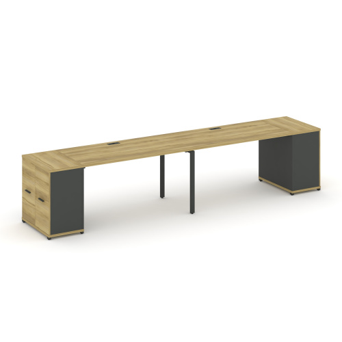 Бенч-система с опорными распашными шкафами Concept CN.ORS-220 фото 4 Бенч-система с опорными распашными шкафами Concept CN.ORS-220 фото 4