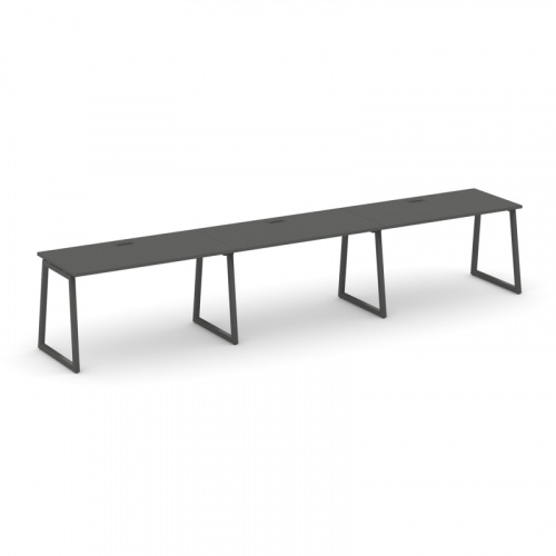 Style Project Рабочая станция 1 сторон. SN-4T1.ORS-041 Акация Лорка/Металл Антрацит/Заглушка Пластик фото 14