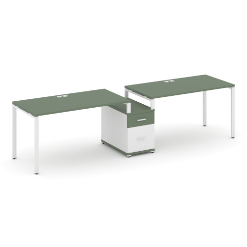 Бенч-система на 2 места с 1 опорной тумбой Concept CN.ORS-305 фото 7